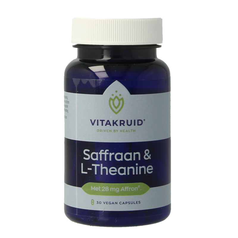 Vitakruid Zafferano 28mg (Affron) & L-Teanina: Calma e Lucidità