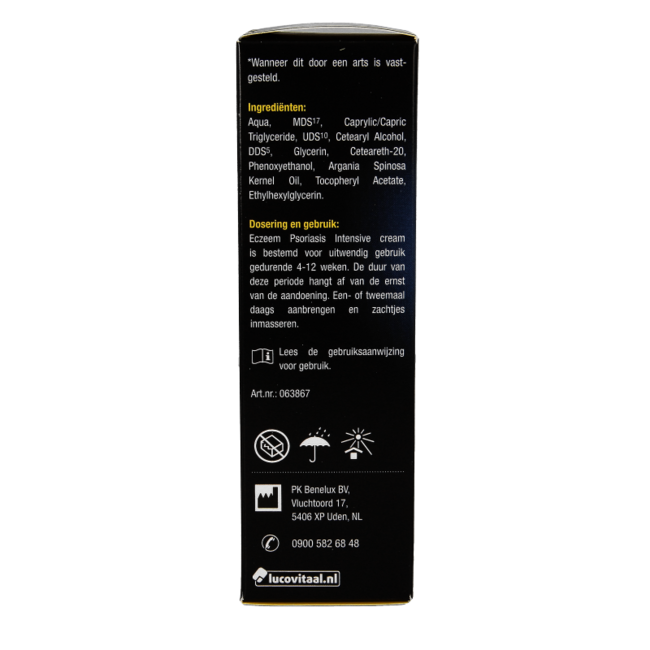 Crema Intensiva per Eczema e Psoriasi 50 Millilitri