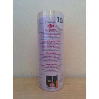 Natura Natura Ear Candles cleansing and restorative no. 4 10 Pieces