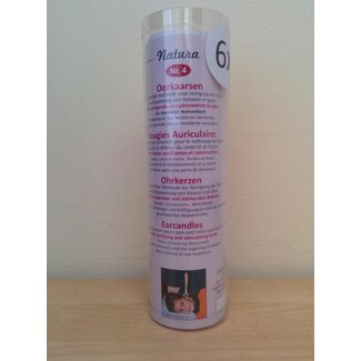 Natura Natura Ear Candles cleansing and restorative no. 4 6 Pieces