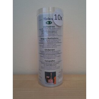Natura Świece do uszu Natura wzmacniające odporność nr 3, 10 sztuk