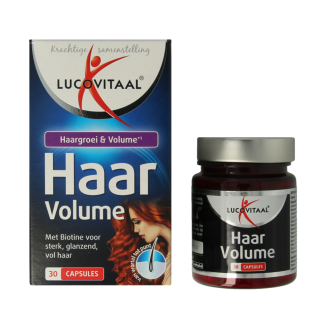 Lucovitaal Haar groei & volume 30 Capsules