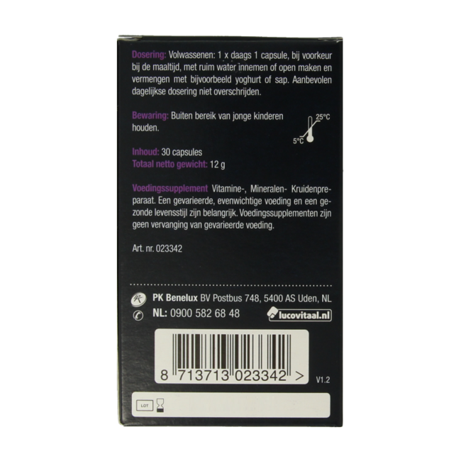 Lucovitaal Hair Growth & Volume 30 Capsules