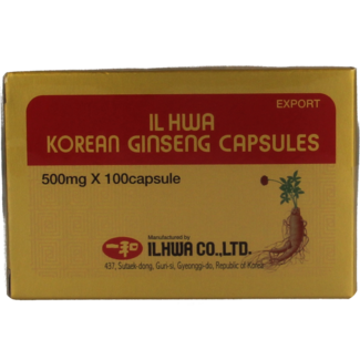 Ilhwa Koreanischer Ginseng Kapsel 100 Kapseln