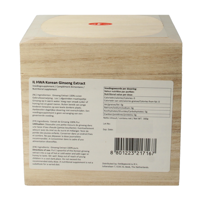 Extracto de Ginseng Ilhwa 300 Gramos