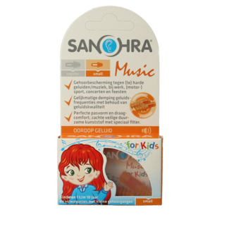 Sanohra Sanohra Tappi per Orecchie Noise Piccoli 1 Paio