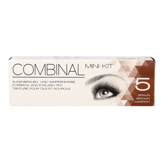 Combinal Eyebrow and eyelash tint kit brown 1 set