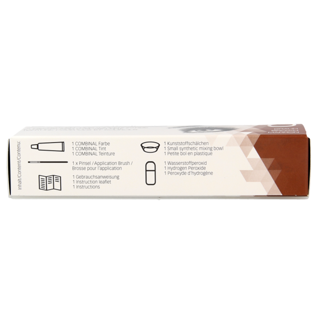 Augenbrauen- und Wimpernfarbset Braun 1 Set