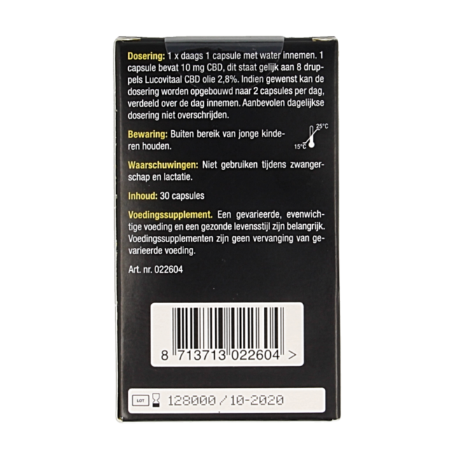 CBD 10mg forte 30 Kapsułek