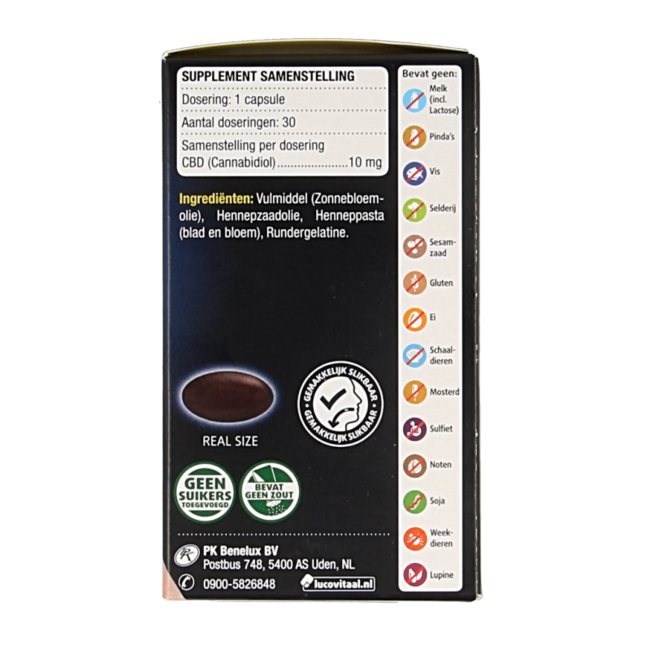 CBD 10mg forte 30 Kapsułek