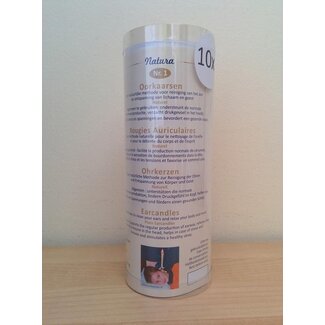 Natura Natura Ear Candles Natural No. 1 10 Pieces