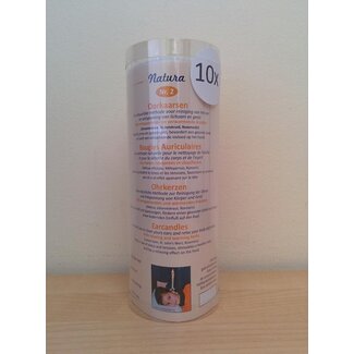 Natura Candele Auricolari Natura Rilassanti e Riscaldanti n. 2 (10 Pezzi)