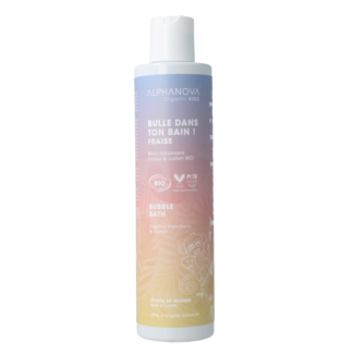 Alphanova Kids Alphanova Kids Kids bio bubble bath strawberry 250 Milliliter