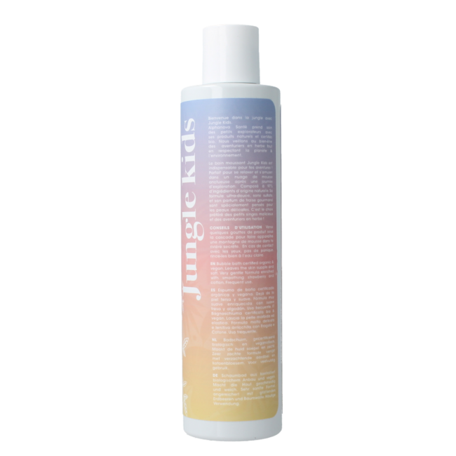 Alphanova Kids baño de espuma orgánico infantil fresa 250 mililitros