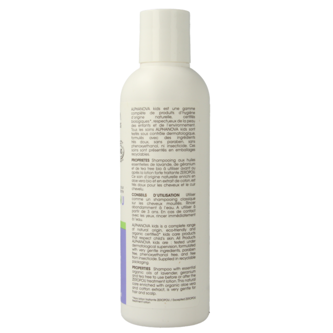 Alphanova Kids Bio Anti-Kopflaus- & Nissen-Shampoo 200 Milliliter