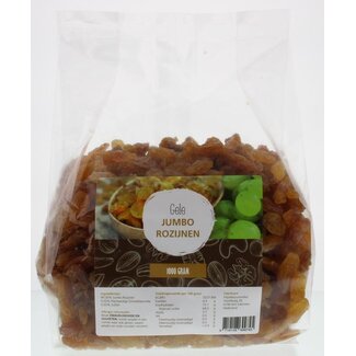 MijnNatuurwinkel MijnNatuurwinkel Gele jumbo rozijnen 1 Kilogram