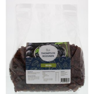 MijnNatuurwinkel MijnNatuurwinkel Blue Thompson Raisins 1kg