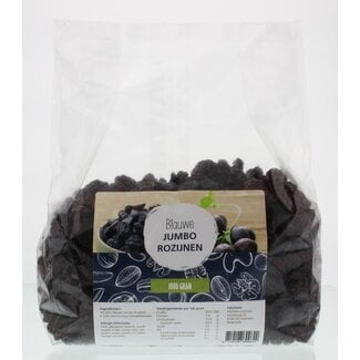 MijnNatuurwinkel MijnNatuurwinkel Niebieskie rodzynki jumbo 1 kilogram