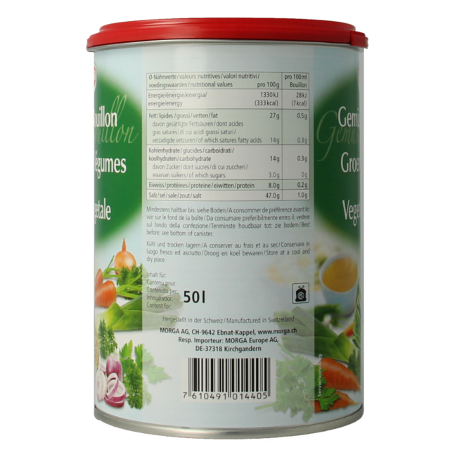 Pasta de caldo de verduras 1 Kilogramo