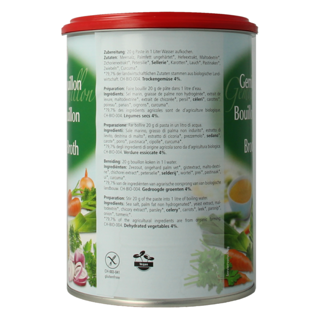 Pasta de caldo de verduras 1 Kilogramo