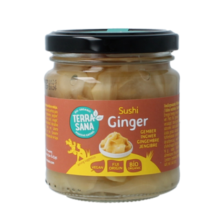 TerraSana TerraSana Organic Sushi Ginger 190g