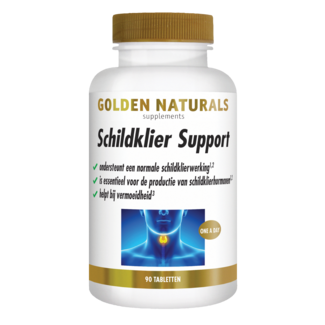 Golden Naturals Schilddrüsen-Unterstützung 90 Tabletten
