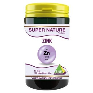 SNP Zinc 50mg 100 Comprimidos