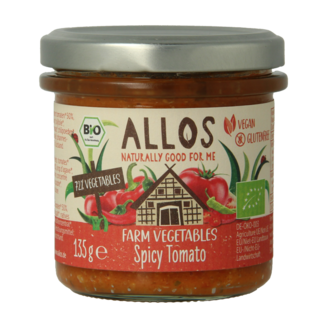 Allos Allos Hof-Gemüse pikante Tomate bio 135 Gramm