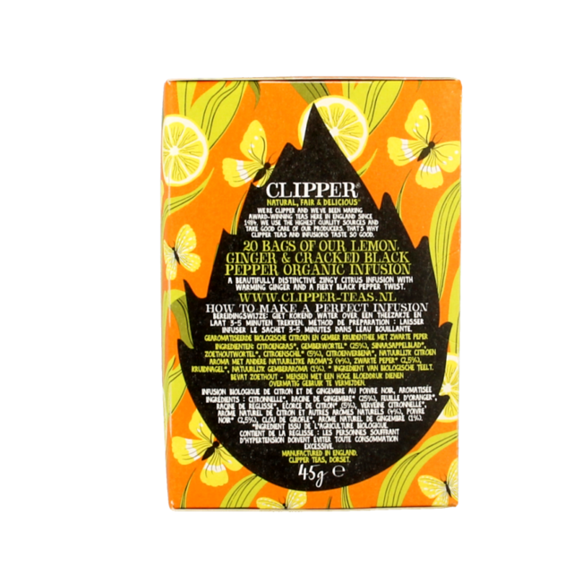 Clipper Happy Mondays Organic Tea 45 Gram