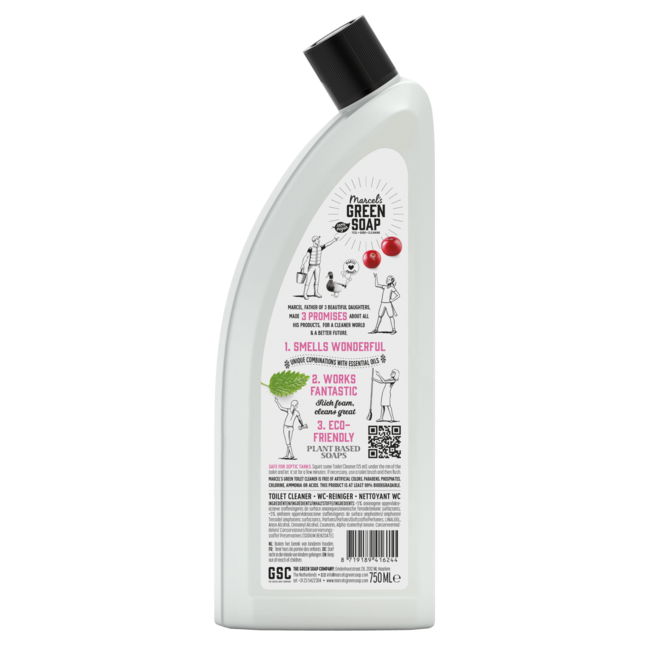 Limpiador de inodoros pachulí y arándanos 750 ml