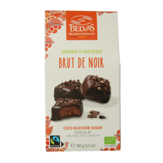 Belvas Brut de noir 82% organic 100g
