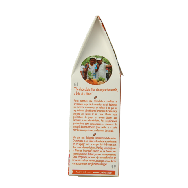 Brut de noir 82% bio 100 Gramos