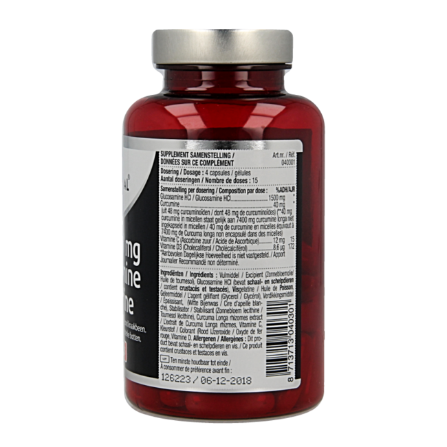 Lucovitaal Glucosamina e Curcumina 1500/40mg 60 Capsule