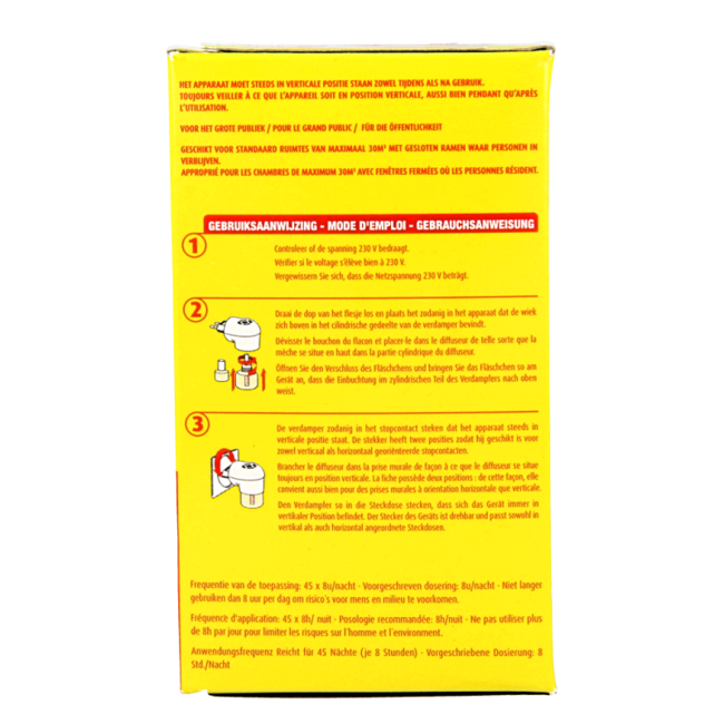 Vapona Anti-Mosquito Plug 45 Nights 1 Piece