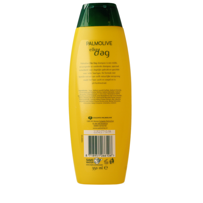 Palmolive Champú Uso Diario 350 Mililitros