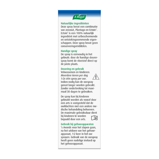 A.Vogel Earwax Relief Spray 20ml