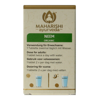 Maharishi Ayurv Neem bio 60 comprimidos