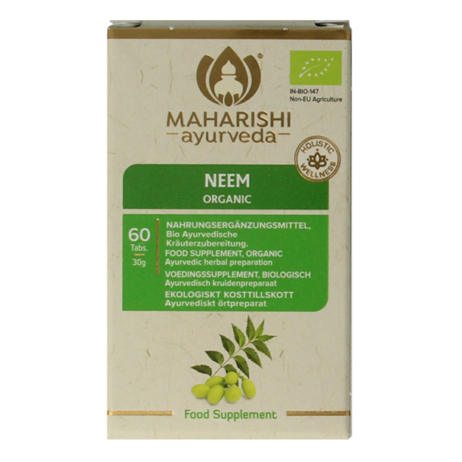 Organic Neem 60 tablets