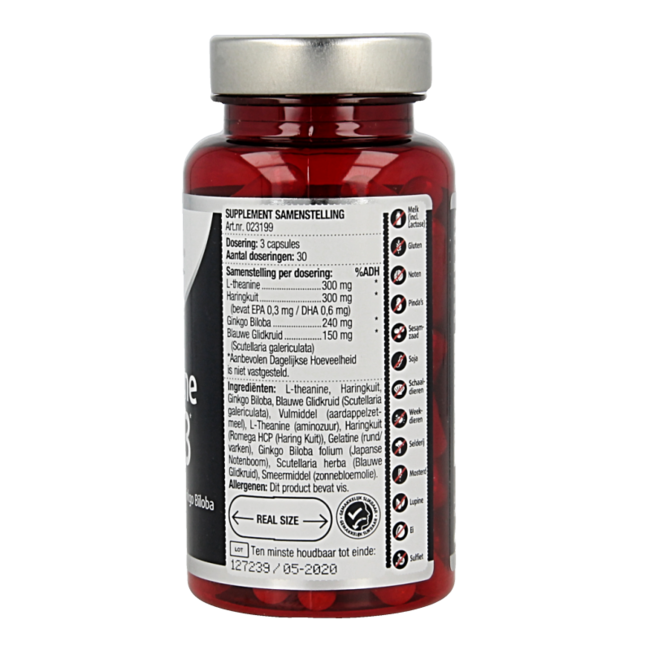 Lucovitaal L-Théanine Oméga 3 90 Gélules