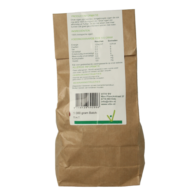 Higos bio 1 Kilogramo