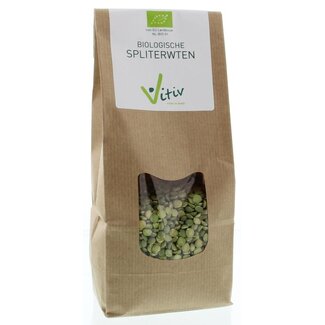 Vitiv Vitiv Guisantes partidos bio 500 gramos