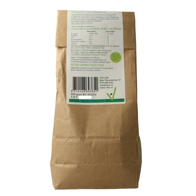 Grano Saraceno Biologico 500 Grammi