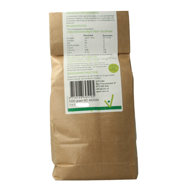 Mandelmehl bio 1 Kilogramm