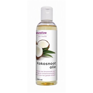 Naturalize Coconut Oil 200 Millilitres