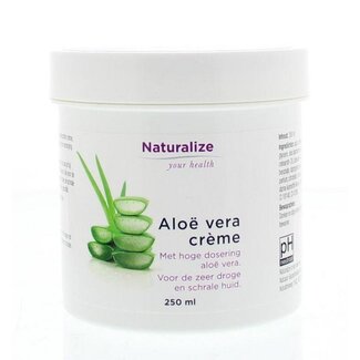 Naturalize Aloe vera creme 250 Milliliter