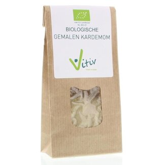 Vitiv Organic Ground Cardamom 40g