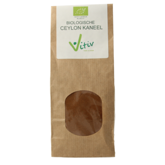 Vitiv Vitiv Ceylon canela en polvo bio 100 gramos