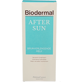 Biodermal Biodermal Aftersun bruinverlengende melk 200 Milliliter