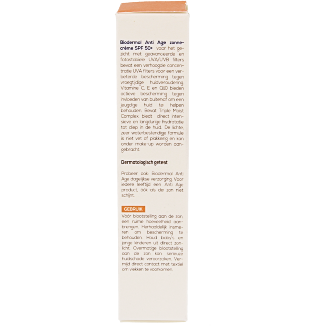 Biodermal Crema facial antiedad SPF50+ 40,00 mililitros