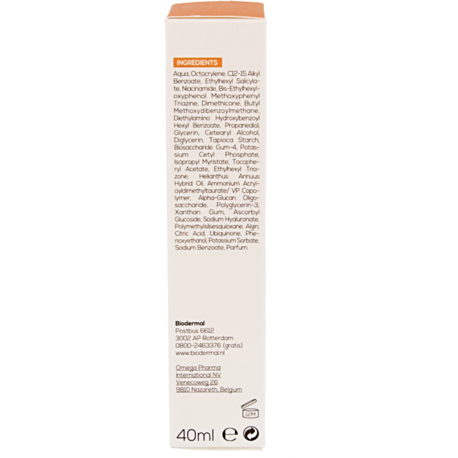Biodermal Anti-Age Gesichtscreme LSF 30, 40 Milliliter